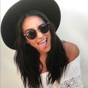 Ray-Ban Classic Clubmaster Sunglasses - Black